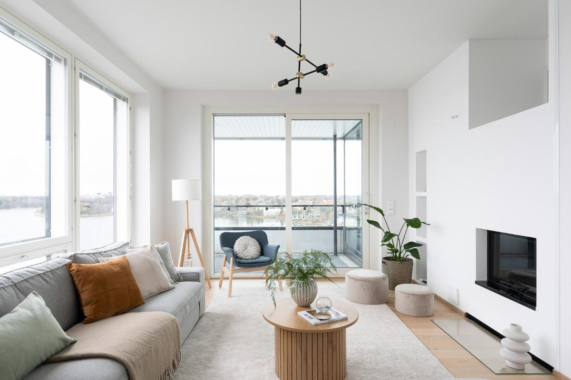 Luxury Penthouse With Stunning Sea Views & Private Sauna 헬싱키 외부 사진